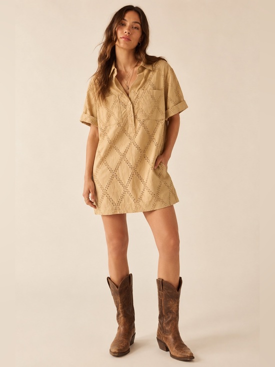 UGG Dresses & Skirts - UGG eyelet mini dress